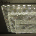 Restaurant decoration custom modern crystal chandeliers csa lights